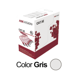 DS-1LN5EO-UU/E ROLLO DE CABLE UTP CAT5 305 MTS HIKVISION
